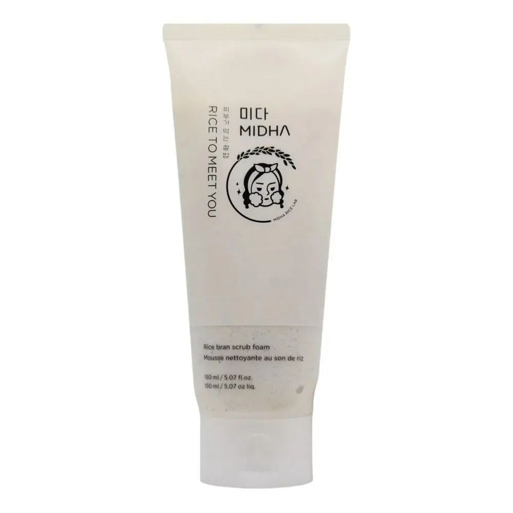MIDHA Rice To Meet You Rice Brand Scrub Foam 150 ml / 5.07oz